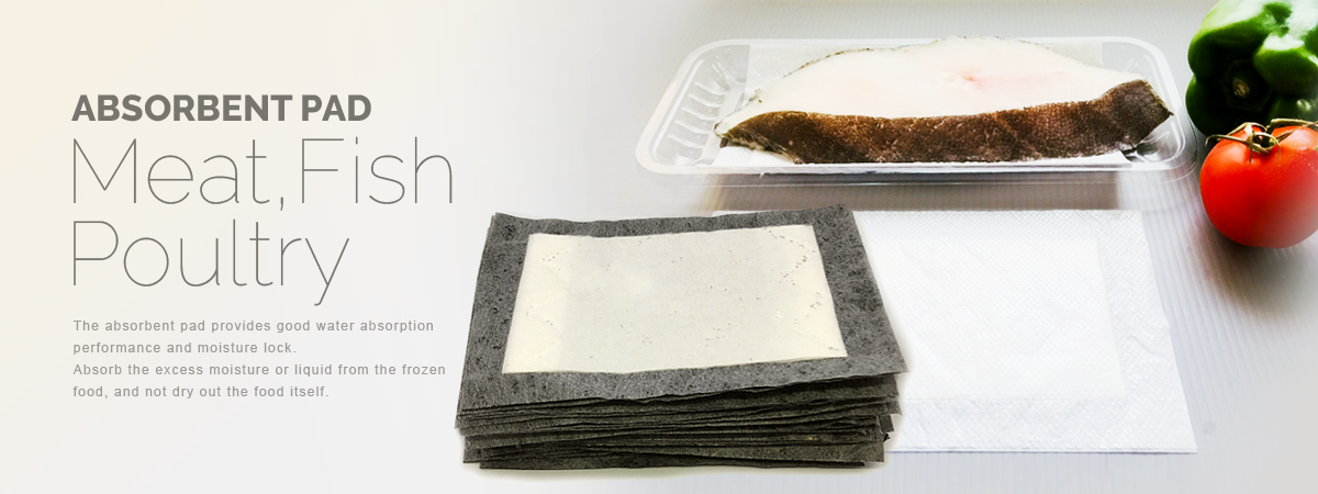 Ultra-Thin Meat Packaging Absorbent Pads